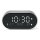 Radio i budzik LEXON Ray Clock Aluminum LR155RA3